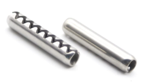 Slotted-Toothed Spring Pins